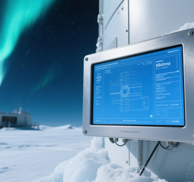 防塵防水工業(yè)顯示器，嚴(yán)苛環(huán)境可靠用