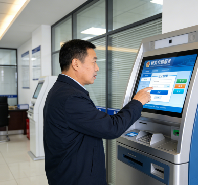 工業(yè)顯示器在稅務自助服務終端中的應用