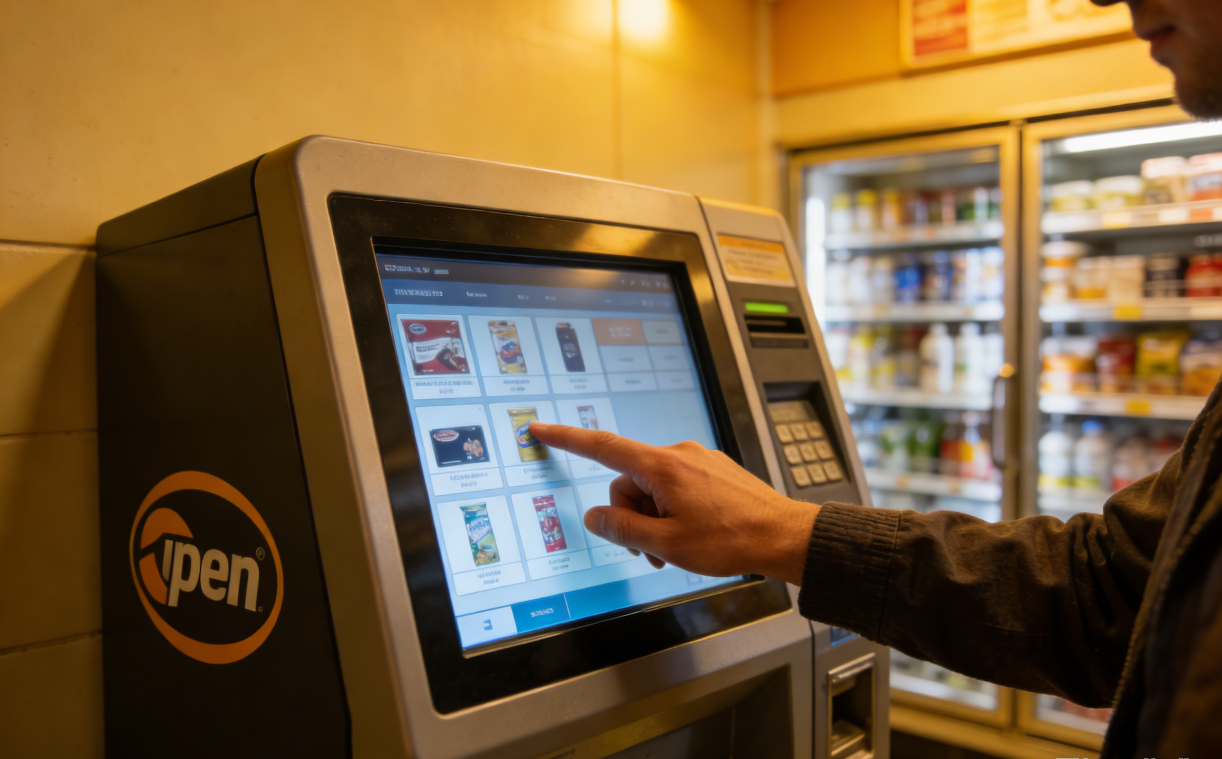 工業(yè)一體機在數碼配件售貨機中的應用