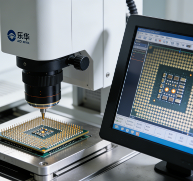 樂華顯示工控一體機(jī)芯片封裝AOI中的應(yīng)用