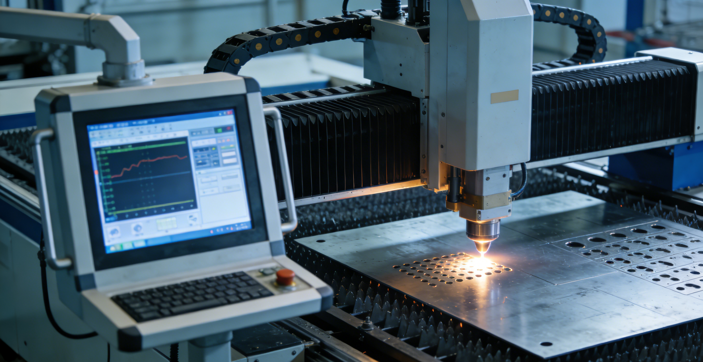 工業(yè)觸摸一體機激光鉆孔機中的應(yīng)用